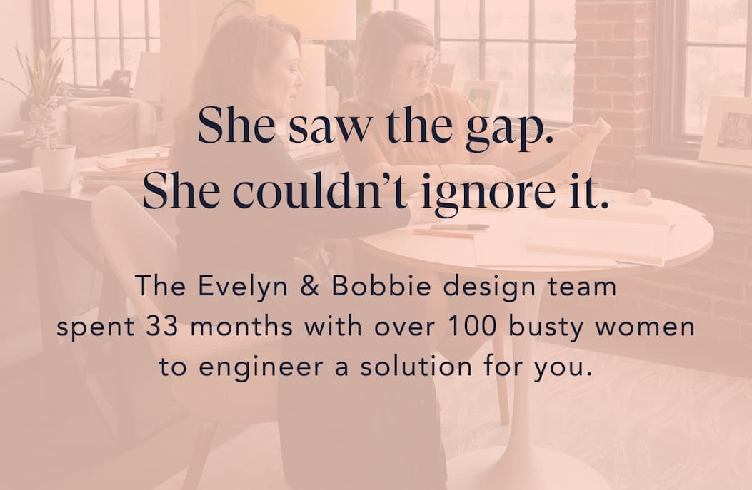 She saw the gap. She couldn't ignore it.