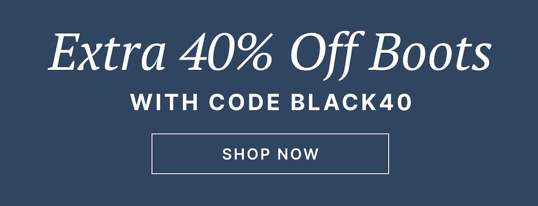 40% off boots