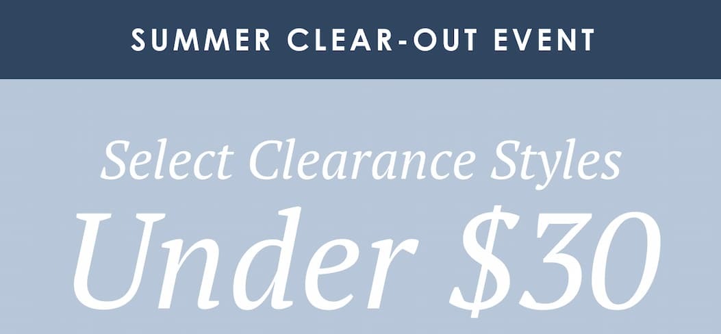 clearance