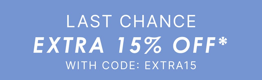 Extra 15% Off