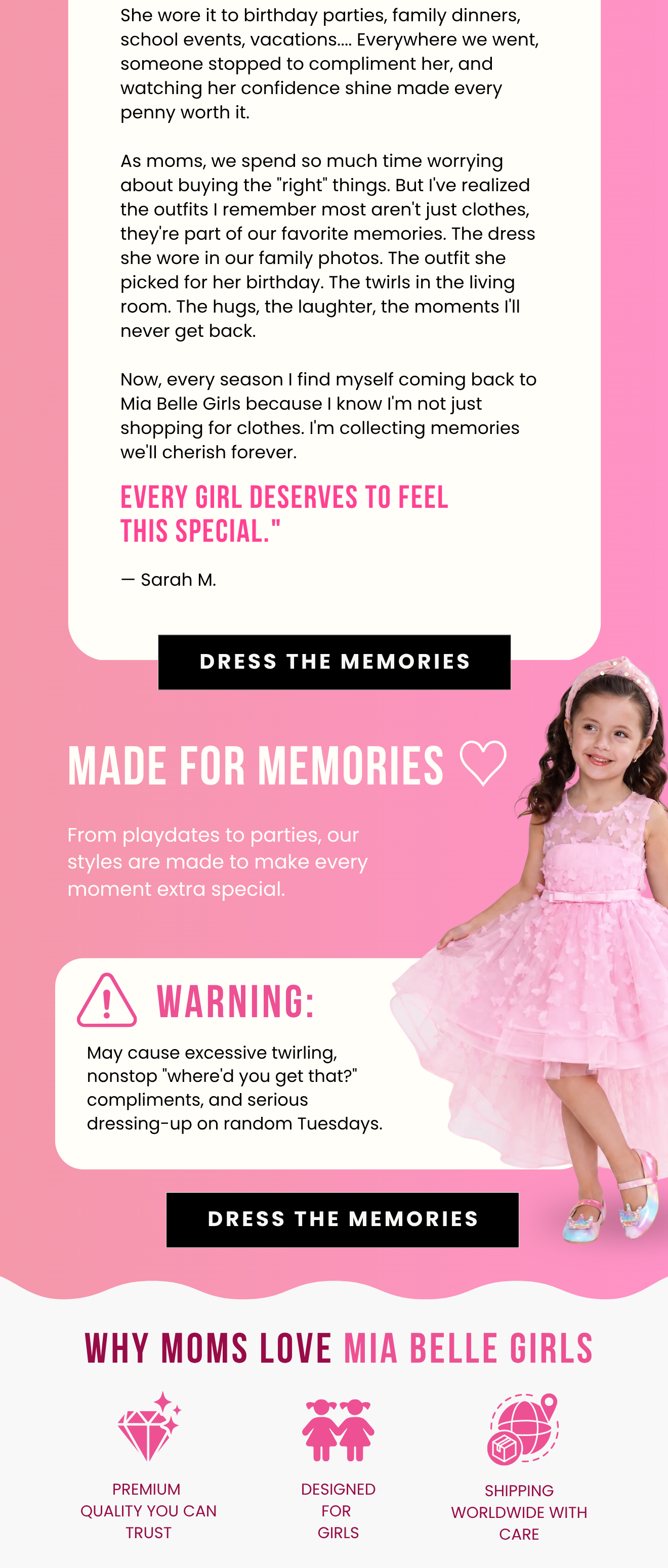 made for memories