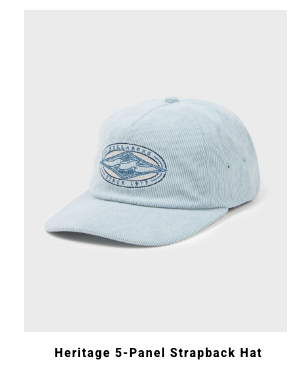 Heritage 5-Panel Strapback Hat