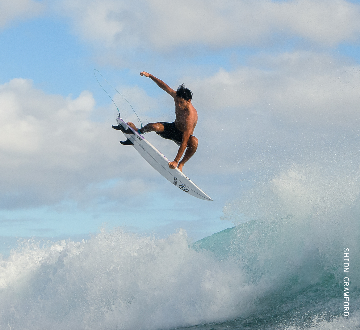 Shion Crawford Catching Big Air