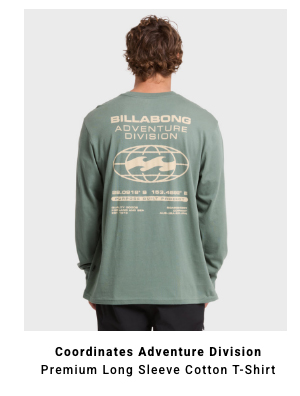 Coordinates Adventure Division Premium Long Sleeve Cotton T-Shirt