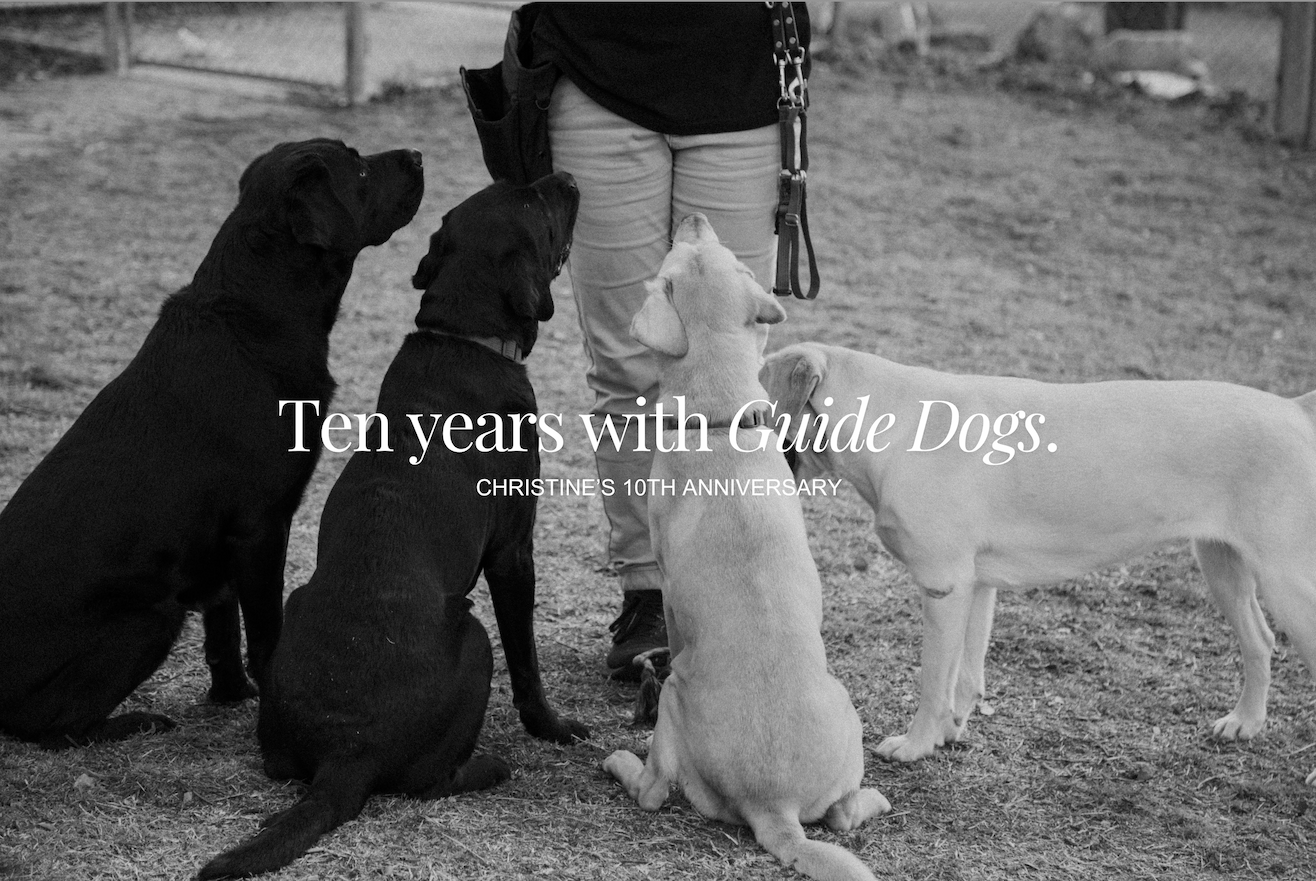 Ten years with Guide Dogs