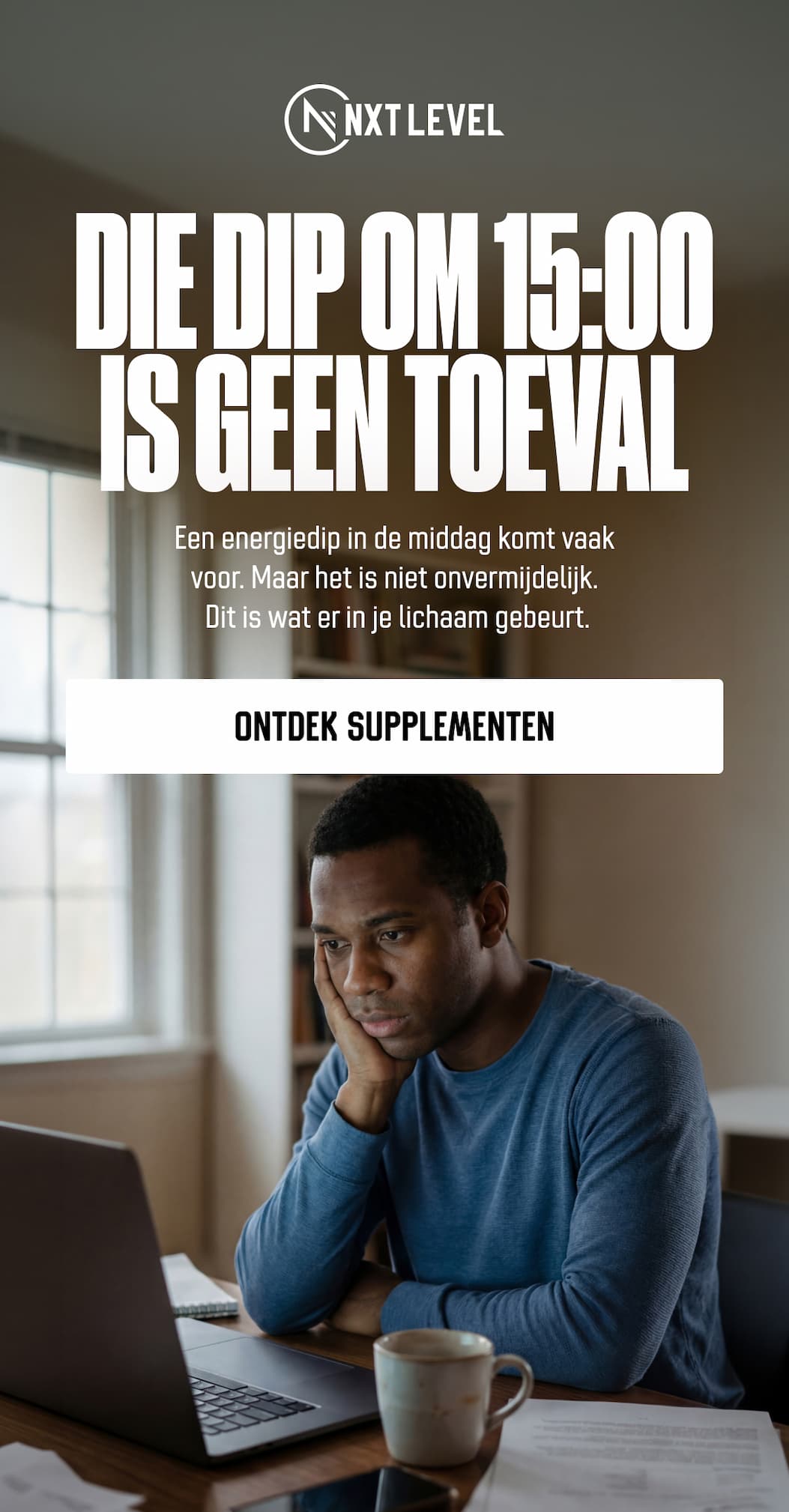 Die dip om 15:00 is geen toeval Een energiedip in de middag komt vaak voor. Maar het is niet onvermijdelijk.  Dit is wat er in je lichaam gebeurt.