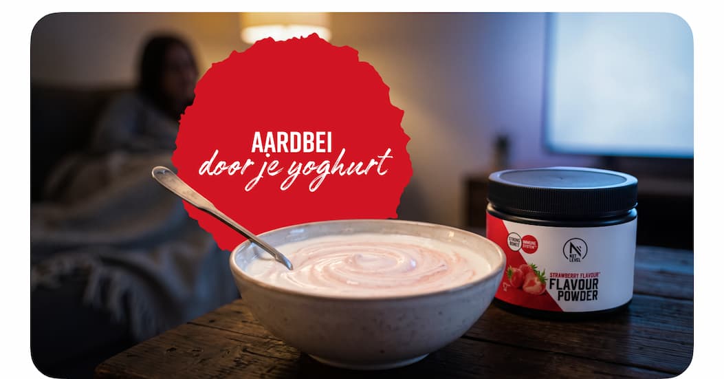 AARDBEI door je yoghurt