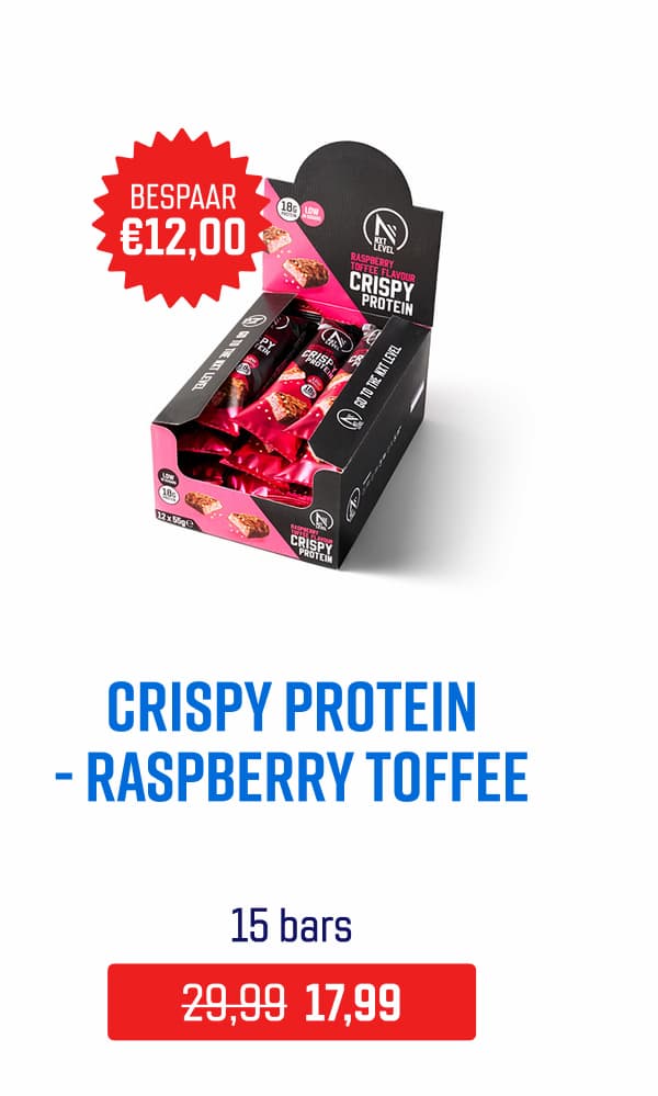 CRISPY PROTEIN - RASPBERRY TOFFEE