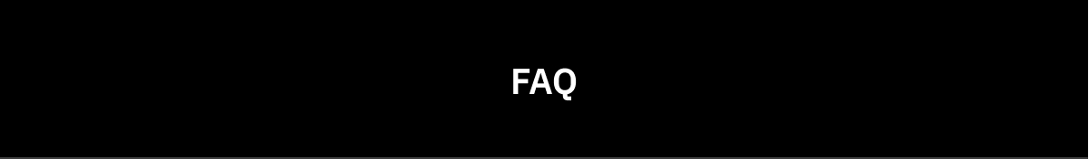 FAQ