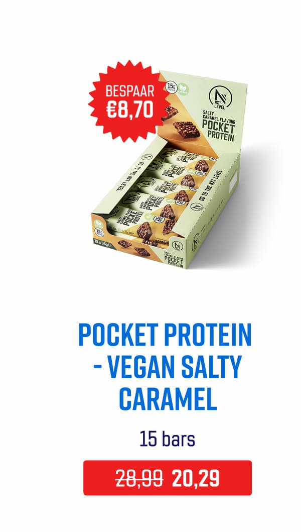 POCKET PROTEIN - VEGAN SALTY CARAMEL