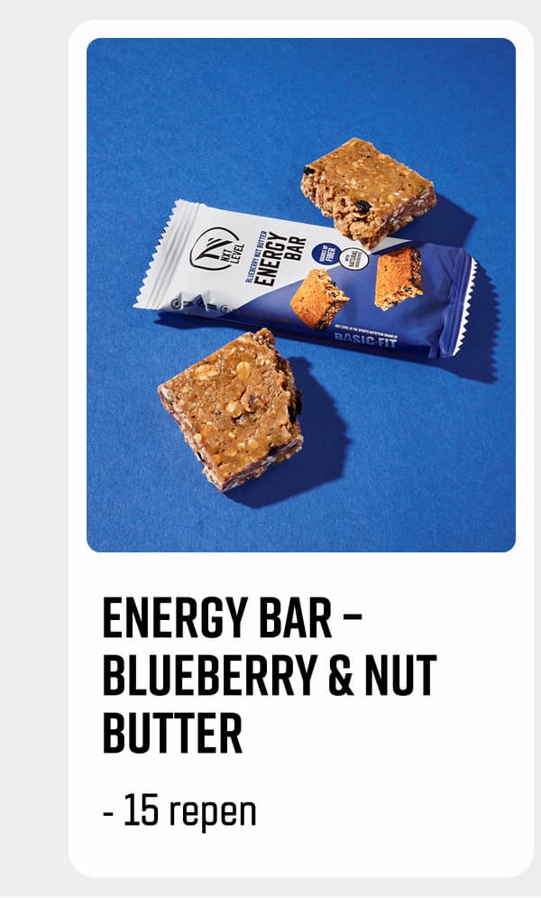 Energy Bar - Blueberry & Nut Butter