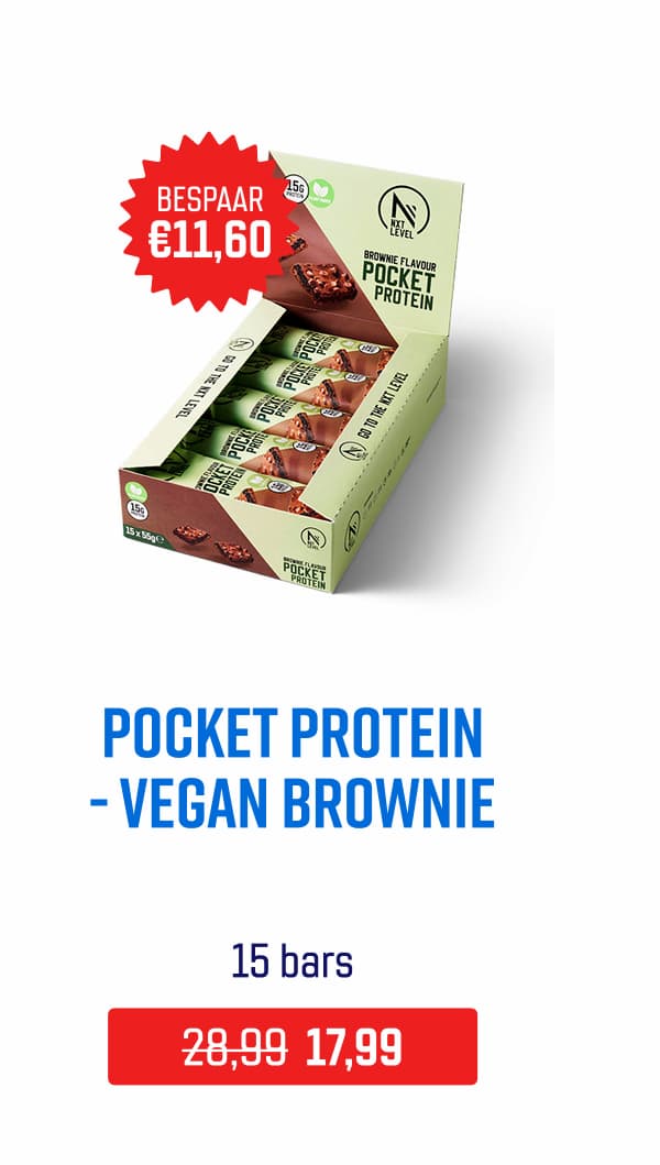POCKET PROTEIN - VEGAN BROWNIE