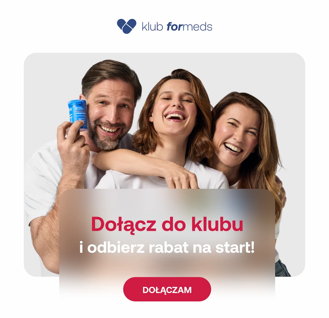 Dołącz do klubu formeds i odbierz specjalny rabat na start! Kliknij „DOŁĄCZAM”, aby zacząć korzystać z przywilejów.