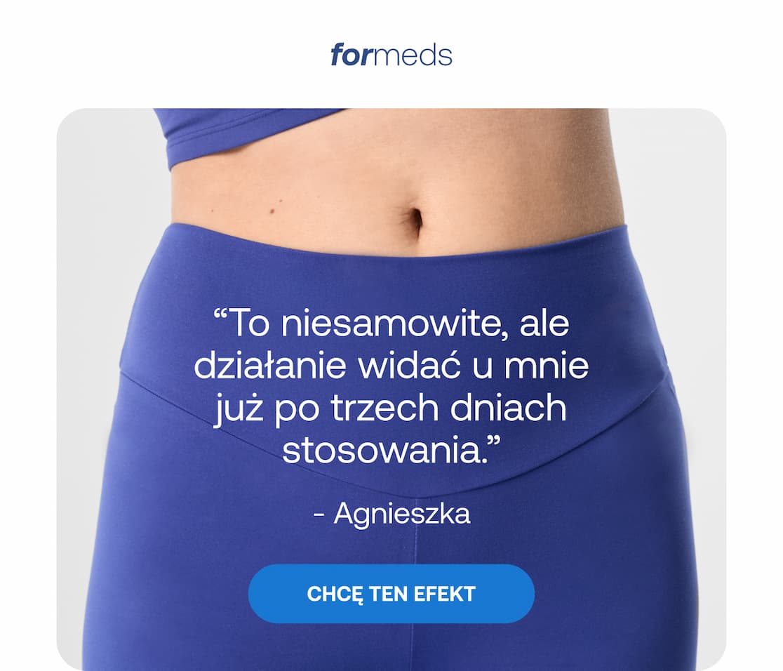 To niesamowite, ale działanie widać u mnie już po trzech dniach stosowania - Agnieszka