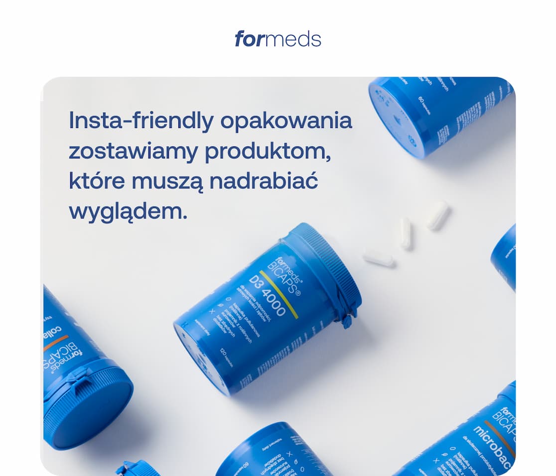 Insta-friendly opakowania zostawiamy produktom, które muszą nadrabiać wyglądem.