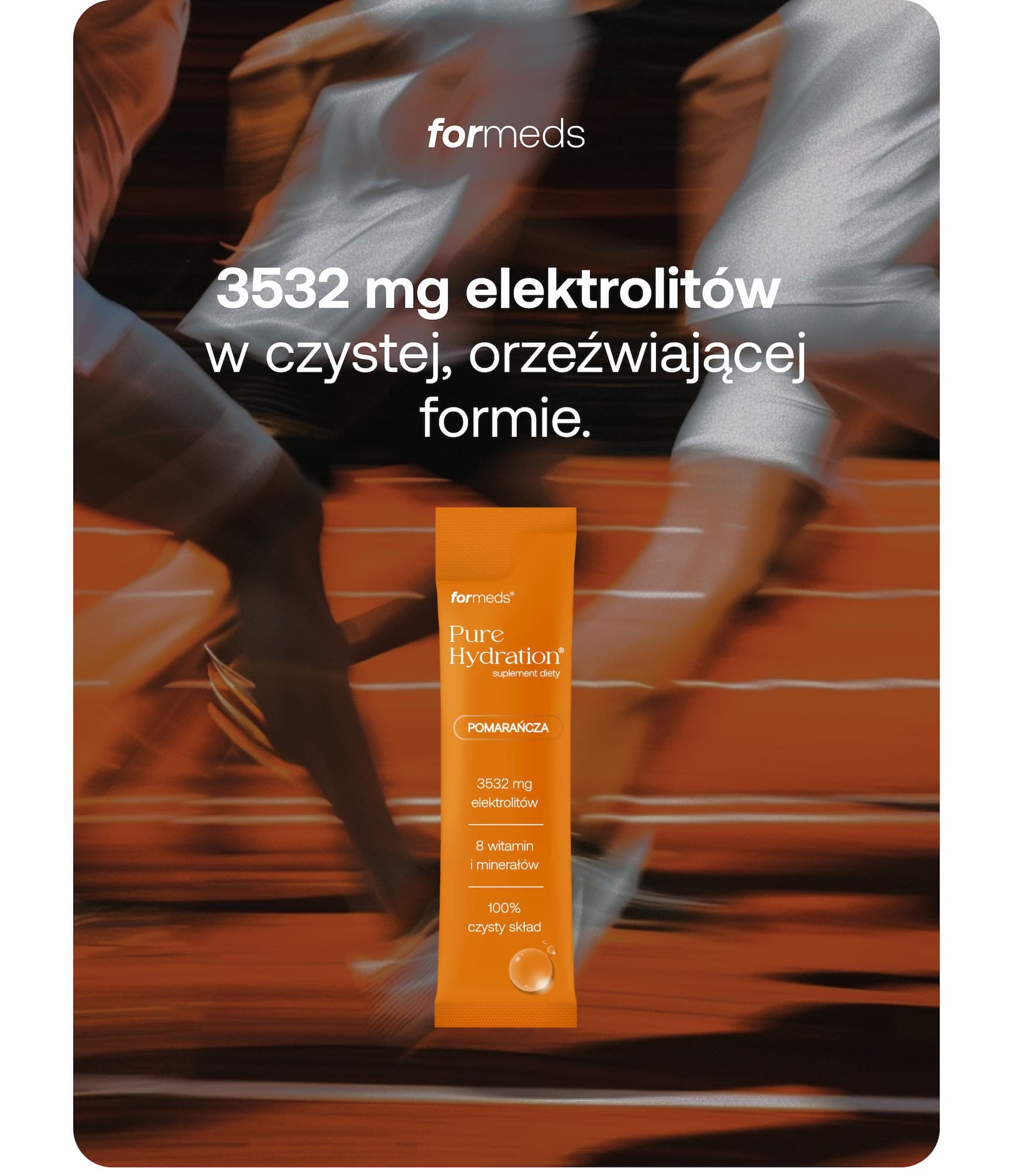 formeds 3532 mg elektrolitów w czystej, orzeźwiającej formie.