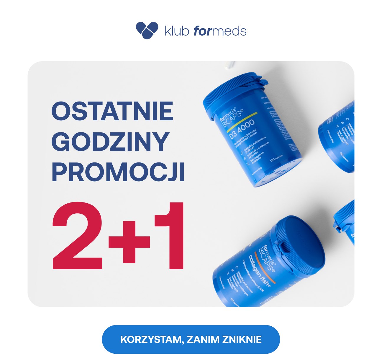 Ostatnie godziny promocji 2+1