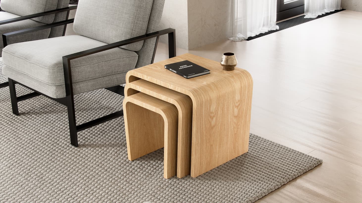 Wave Nest of Tables