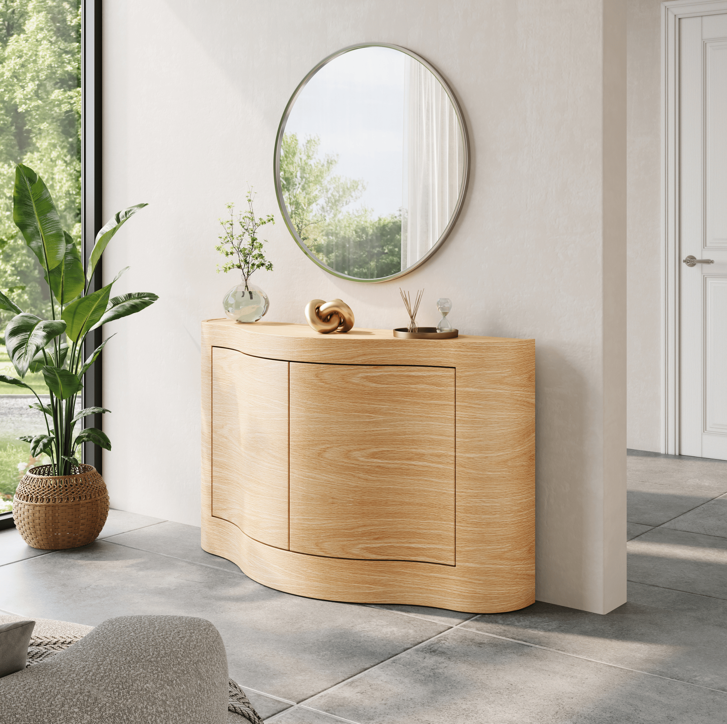 Wave Sideboard / Shoe Tidy