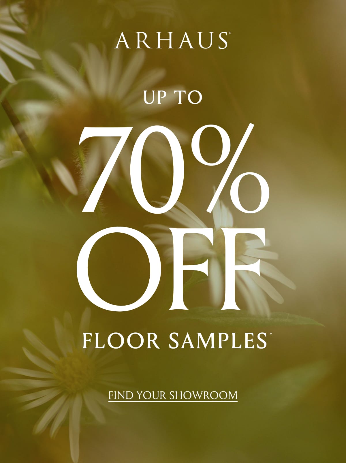 Up To 70% Off Floor Samples | Find Your Showroom