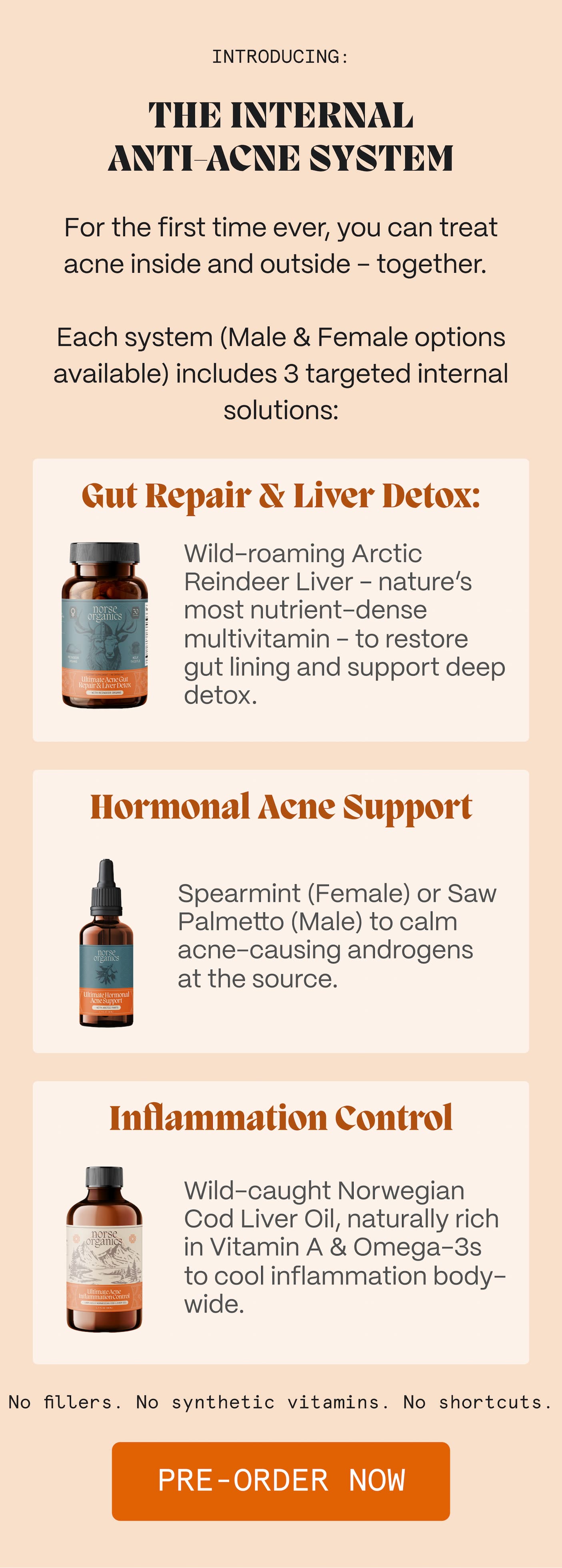 THE INTERNAL ANTI-ACNE SYSTEM - Pre-Order Now