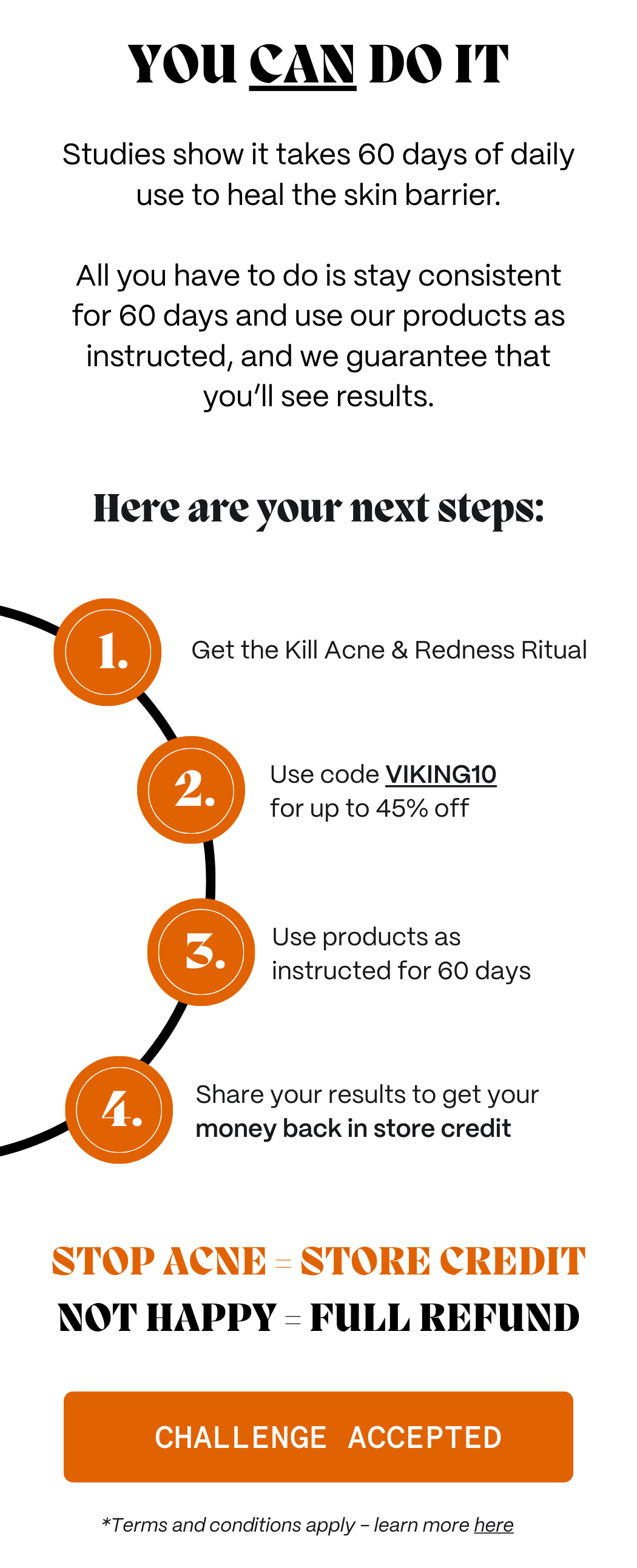 Here are your next steps: