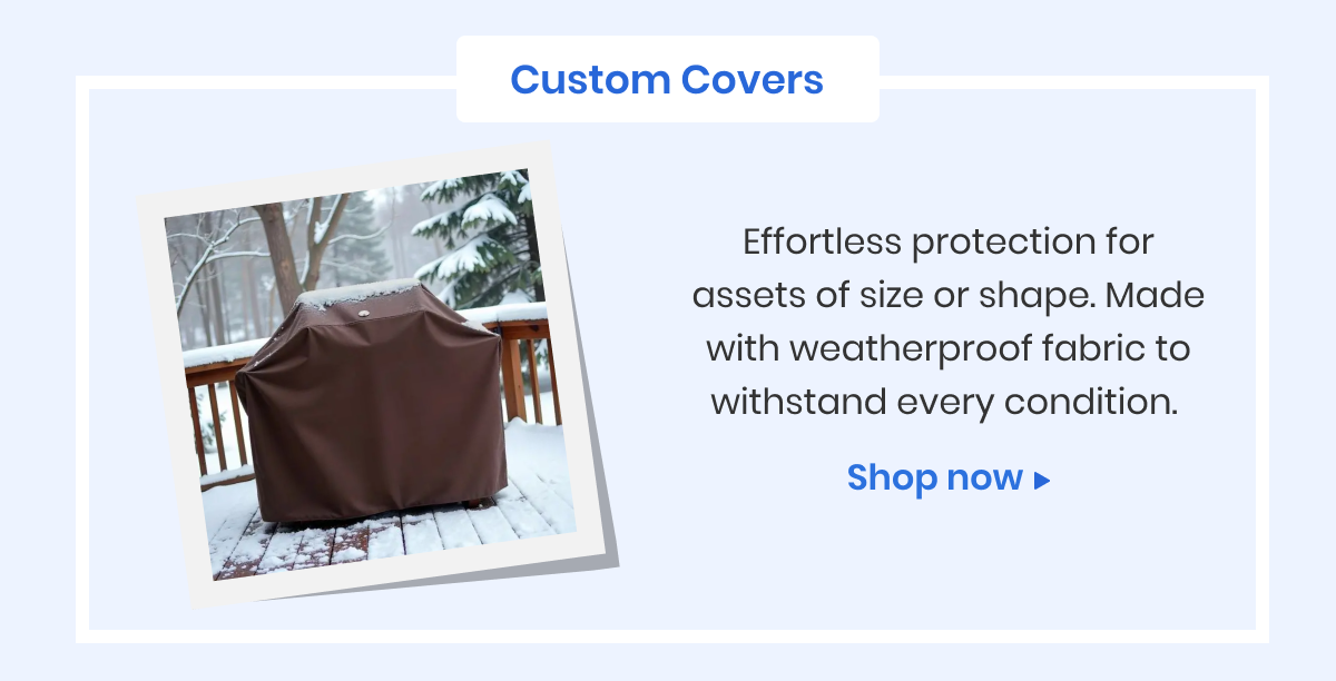 Custom Covers Shop now