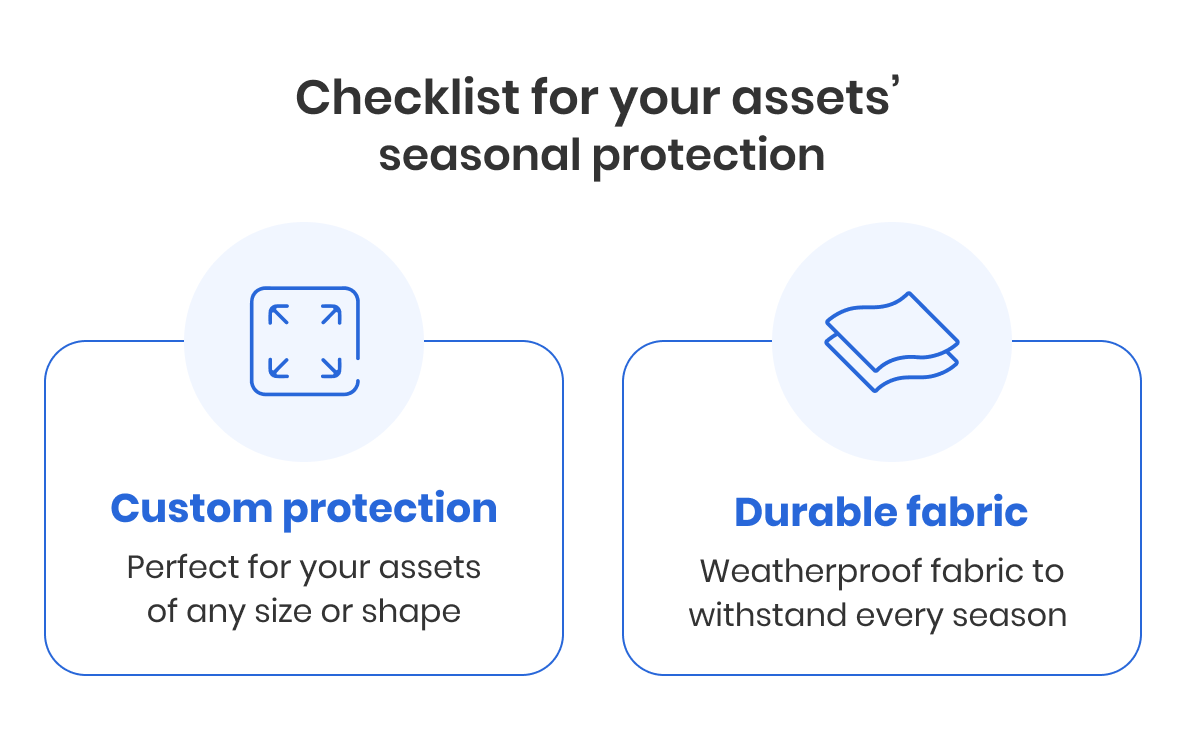 Checklist for your assets' seasonal protection