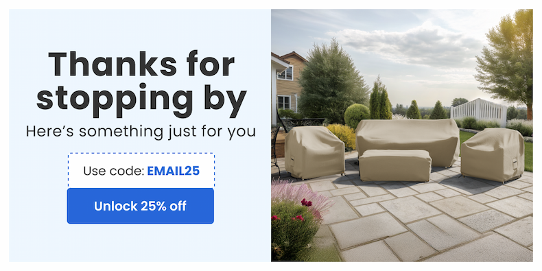 Thanks for stopping by | 25% off sitewide | Use code : EMAIL25 | Unlock now 