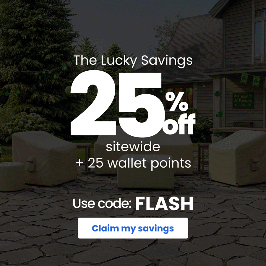 The Lucky Savings | 25% off + 25 wallet points | Use code : FLASH 