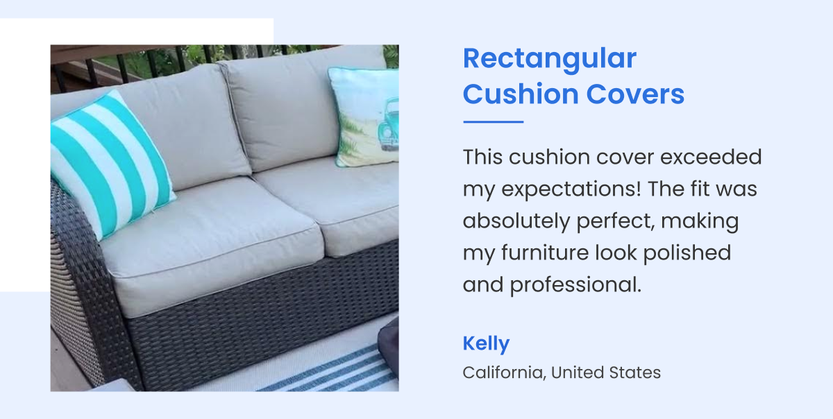 Rectangular Cushion Covers