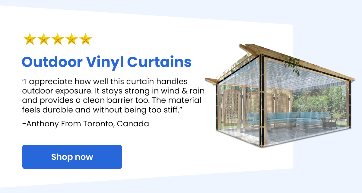 Outdoor Vinyl Curtains