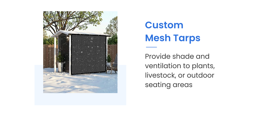 Custom Mesh Tarps 