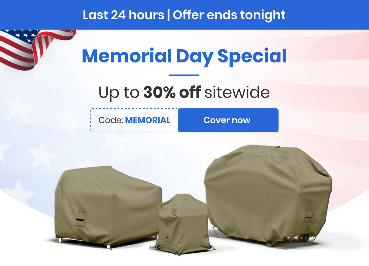 Last 24 hours | Offer ends tonight Memorial Day Special Up to 30%off sitewide Code: MEMORIAL [Cover now]