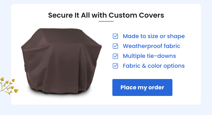 Secure It All with Custom Covers [Place my order]