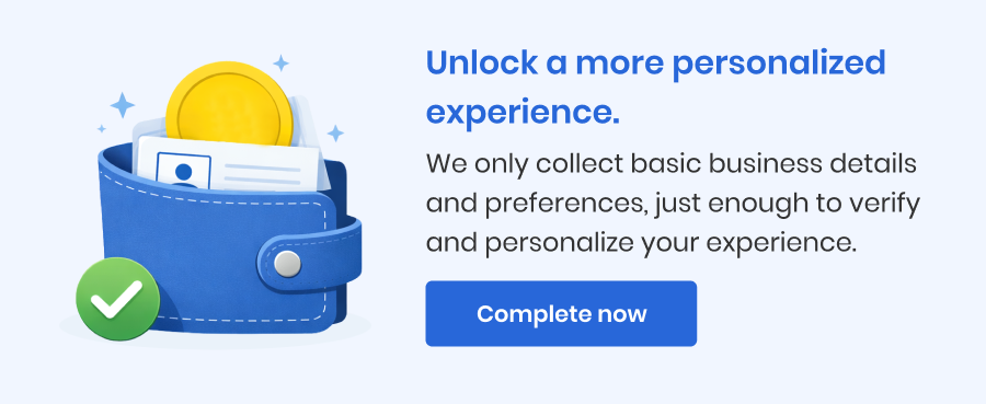 Unlock a more personalized experience 