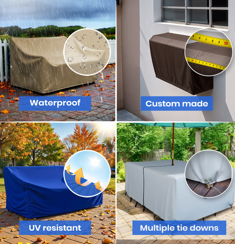 Waterproof | Custom-made | UV resistant | Multiple tie downs 