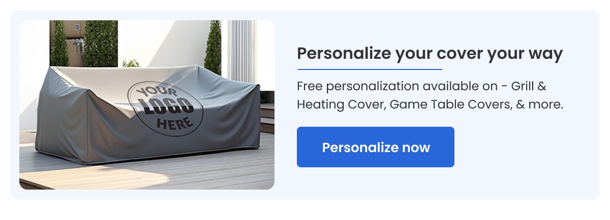 Personalize your cover your way