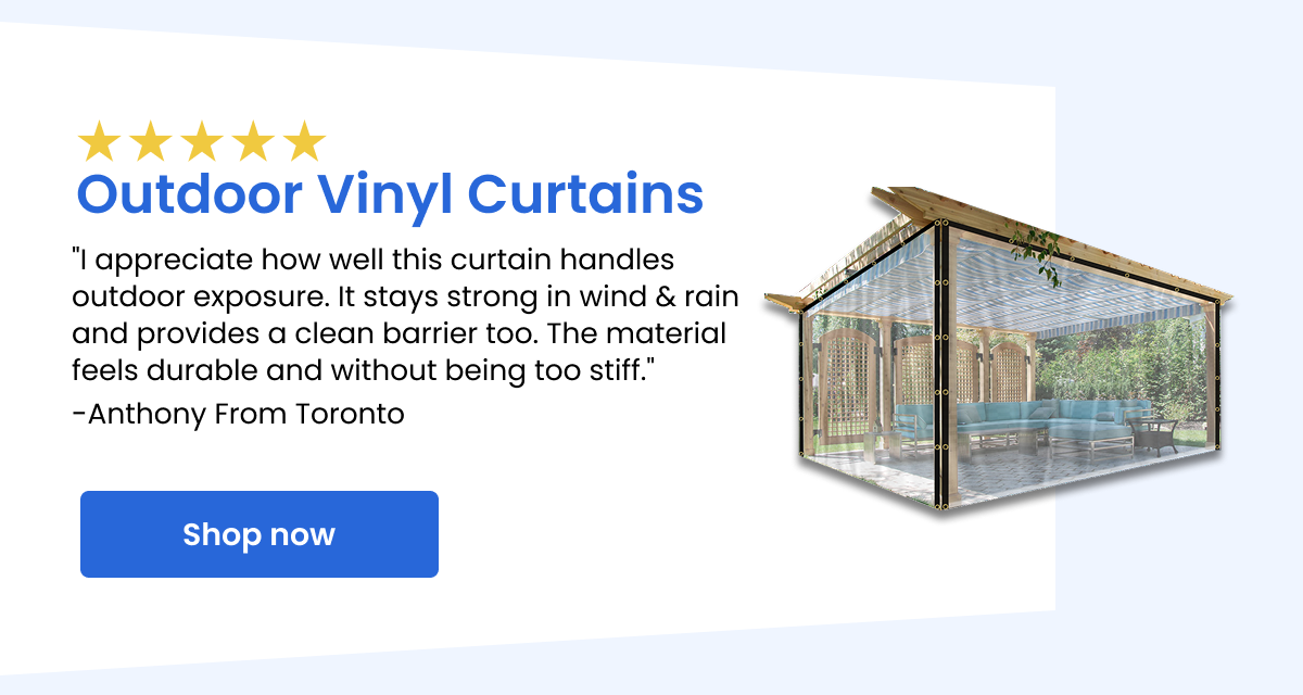Outdoor Vinyl Curtains