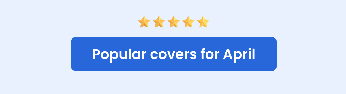 Popular covers for April