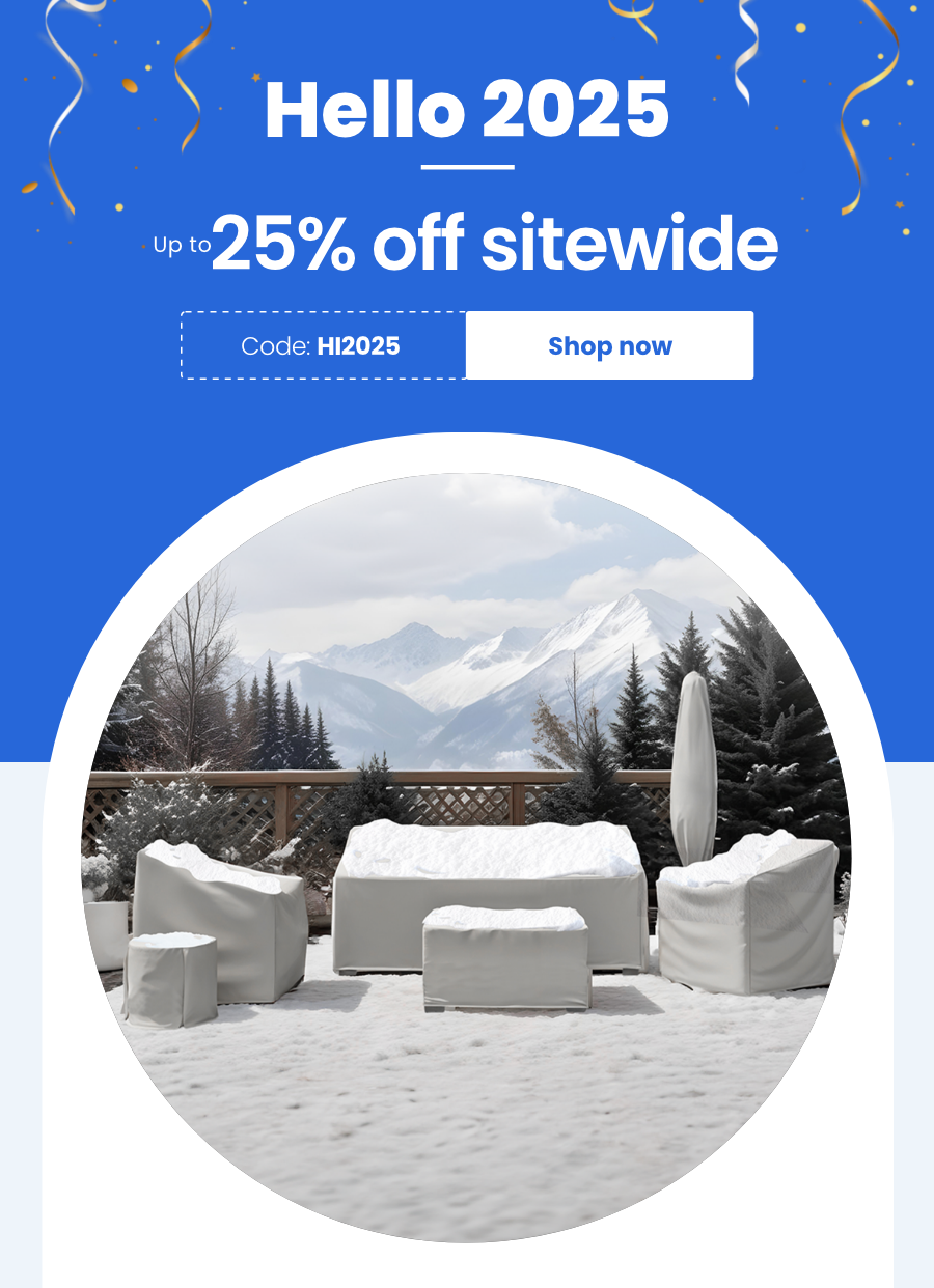 Hello 2025 Up to 25% off sitewide Code: HI2025 [Shop now]