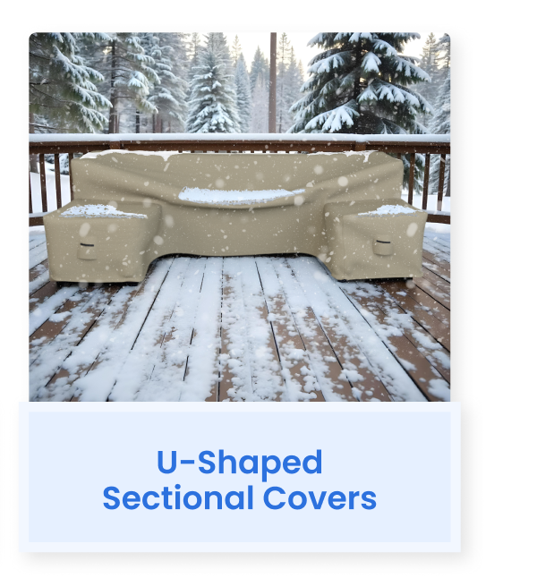U Shaped Sectional Covers