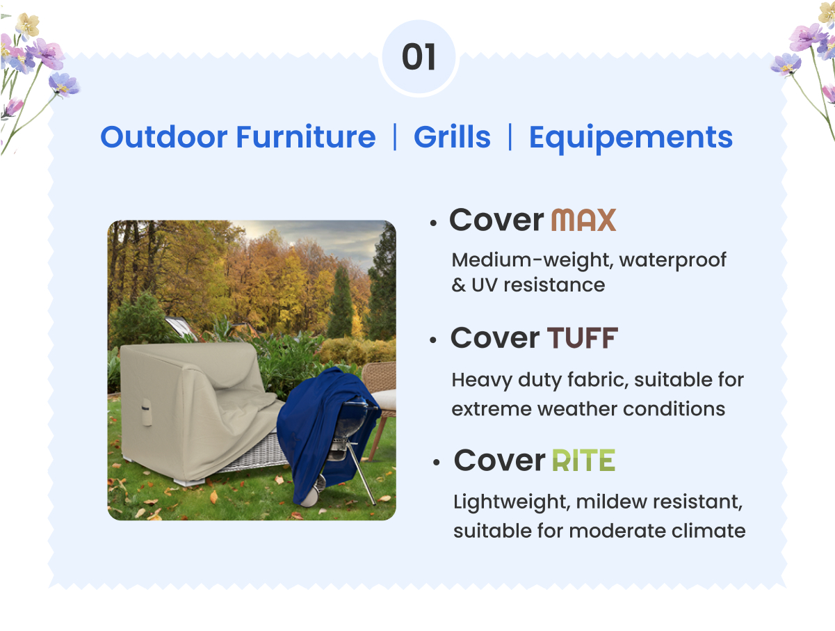 Outdoor Furniture | Grills | Equipments
