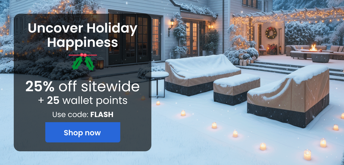 Uncover Holiday Happiness | 25% off + 25 wallet points | Use code : FLASH 