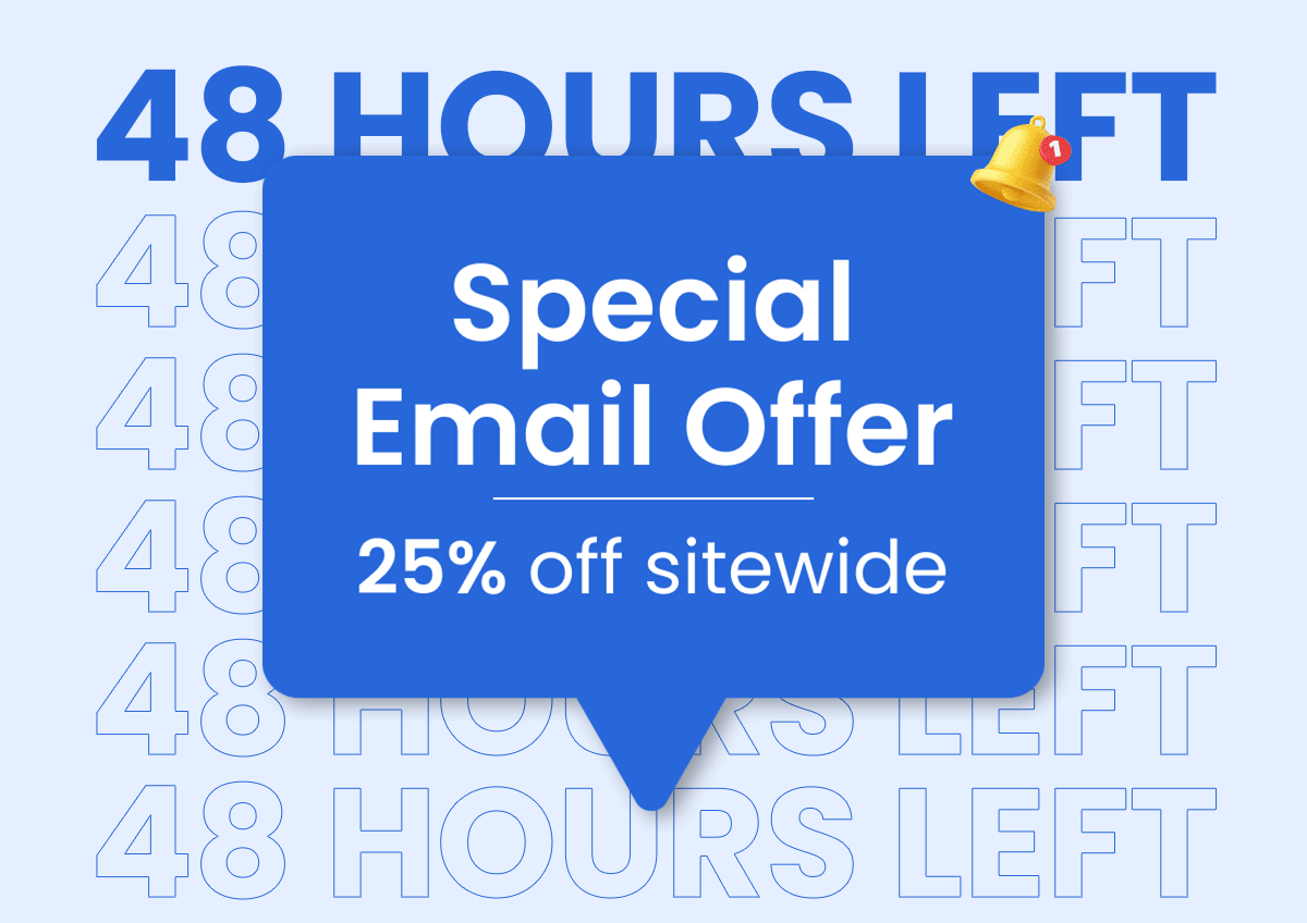 Reminder from your patio | Green Monday Special | 25% off sitewide 