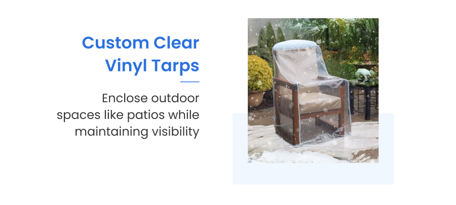 Custom Clear Vinyl Tarps