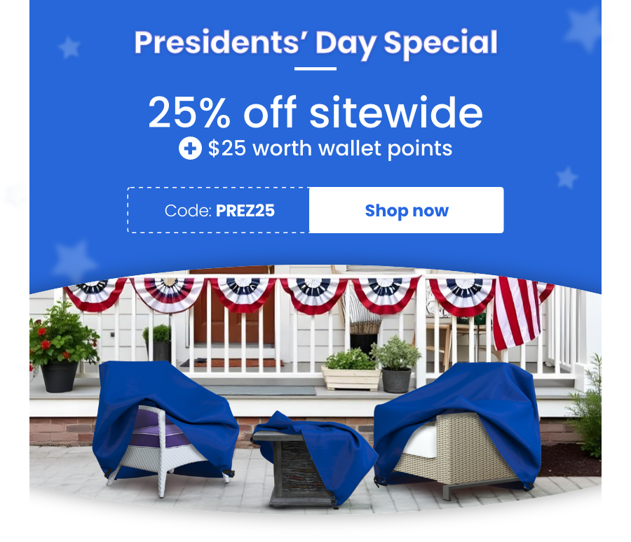 Presidents' Day Special | 25% off sitewide + $25 worth wallet points | Use code - PREZ25 | Shop now