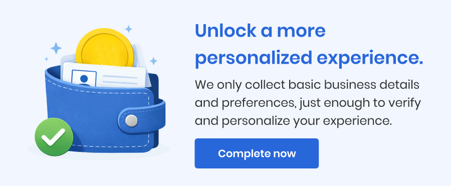 Unlock a more personalized experience 