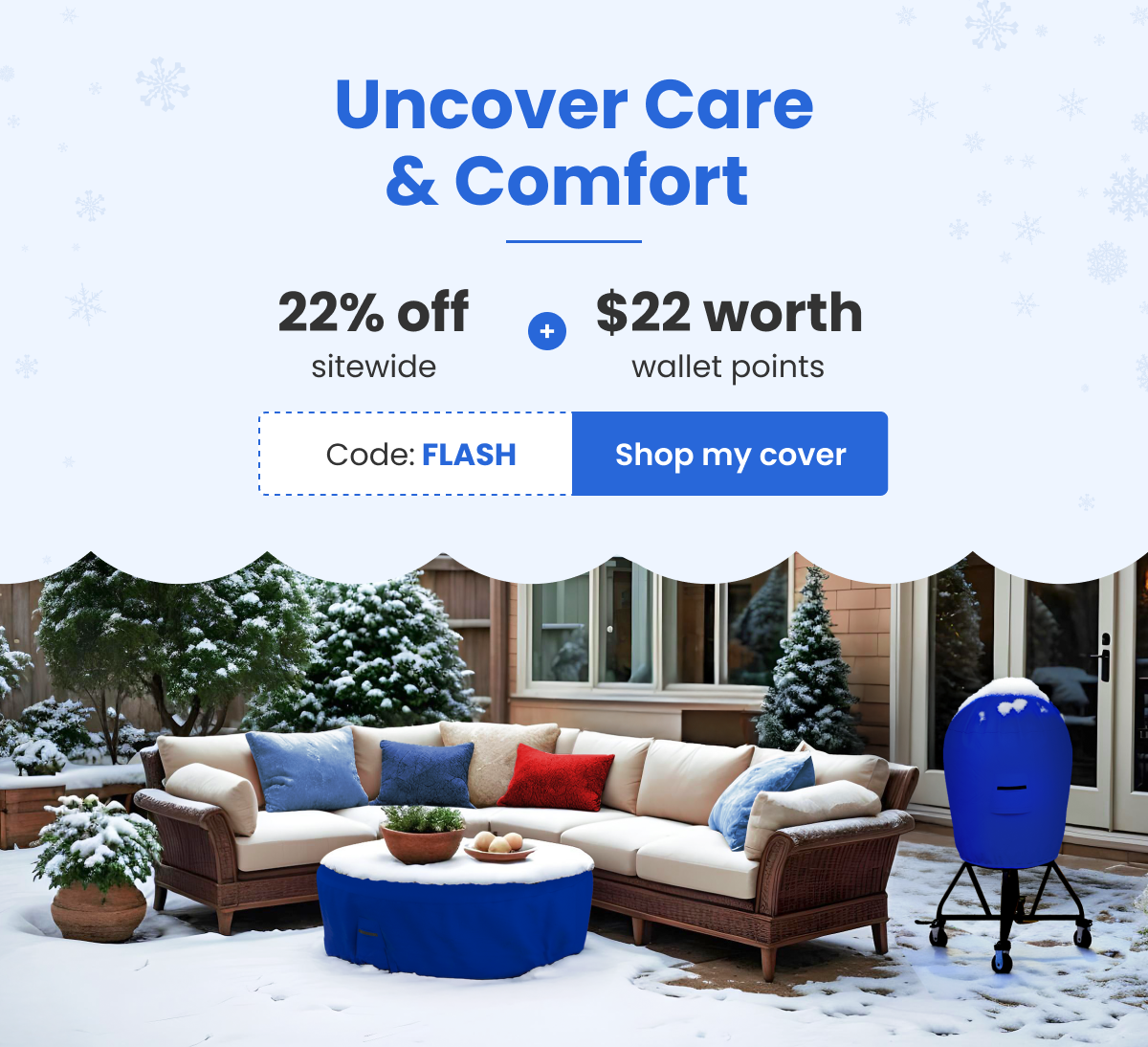 Uncover Care & Comfort Code: FLASH [Shop my cover]