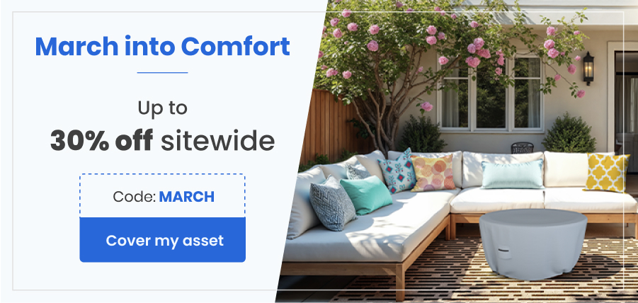 March into Comfort | Up to 30% off sitewide | Use code - MARCH | cover 